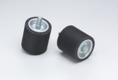 3M(TM) Rubber Cushion Polishing Wheel 45123, 3 in x 3 in x 1/2 in, 1 per case, 00051144451234, MOS: 3,000 RPM. For use with 3M(TM) Coated Abrasive Bands and Belts. Rubber Cushion Polishing Wheels have a mechanically expandable rubber cushion which keeps the band or belt from slipping during use. Keywords: EnterpriseWeb, UPC Clipped, EX+. Product tabletop shot.