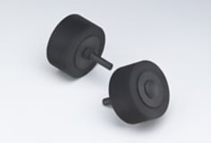 3M(TM) Rubber Cushion Polishing Wheel 45129, 2" x 1" x 1/4"