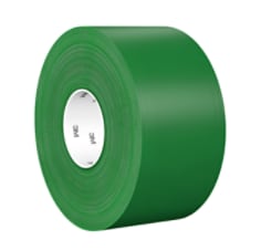 3M™ Ultra Durable Floor Marking Tape 971 Green 4" Left Side
