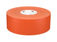 3M™ Ultra Durable Floor Marking Tape 971 Orange 3" Down