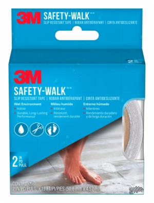 3M™ Safety-Walk Slip Resistant Tape, 220C-R2X180. 2 in X 15 ft, Clear image 3M™ Safety-Walk Slip Resistant Tape, 220C-R2X180. 2 in X 15 ft, Clearimage
