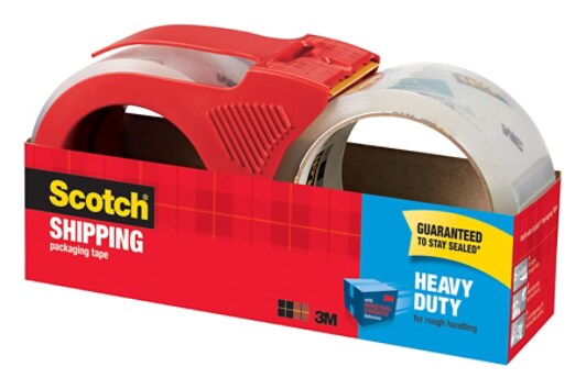 Scotch® Shipping Packaging Tape, Heavy Duty