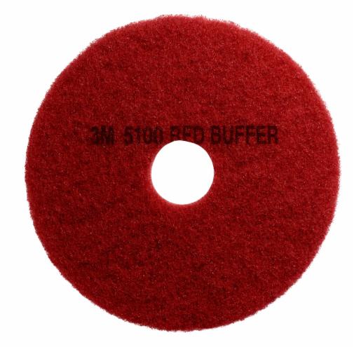 Red Buffer Pad 16in 