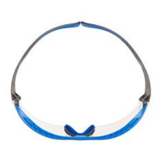 Lunettes de sécurité 3M™ SecureFit™ 400X, branches bleues/grises, revêtement antibuée (K et N)