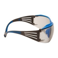 3M™ SF407XSGAF-BLU, Gafas Azules, PC-Gris con recubrimiento Scotchgard™