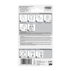 Command™ Clear Mini Hooks, Clear Strips, 17006CLR