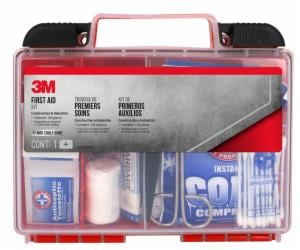 3M™ Construction/Industrial First Aid Kit, FA-H1-118pc-DC, 118 pieces, 6/caseimage