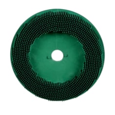 Lot De 5 Disques Abrasifs 3M Scotch Brite Bristle BD-ZB Vert - 115mm Grain P50 - M14