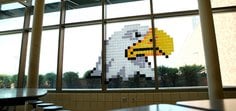 Post-it Pixel Art Mascot