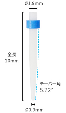 リライエックス™ ファイバーポスト サイズ3