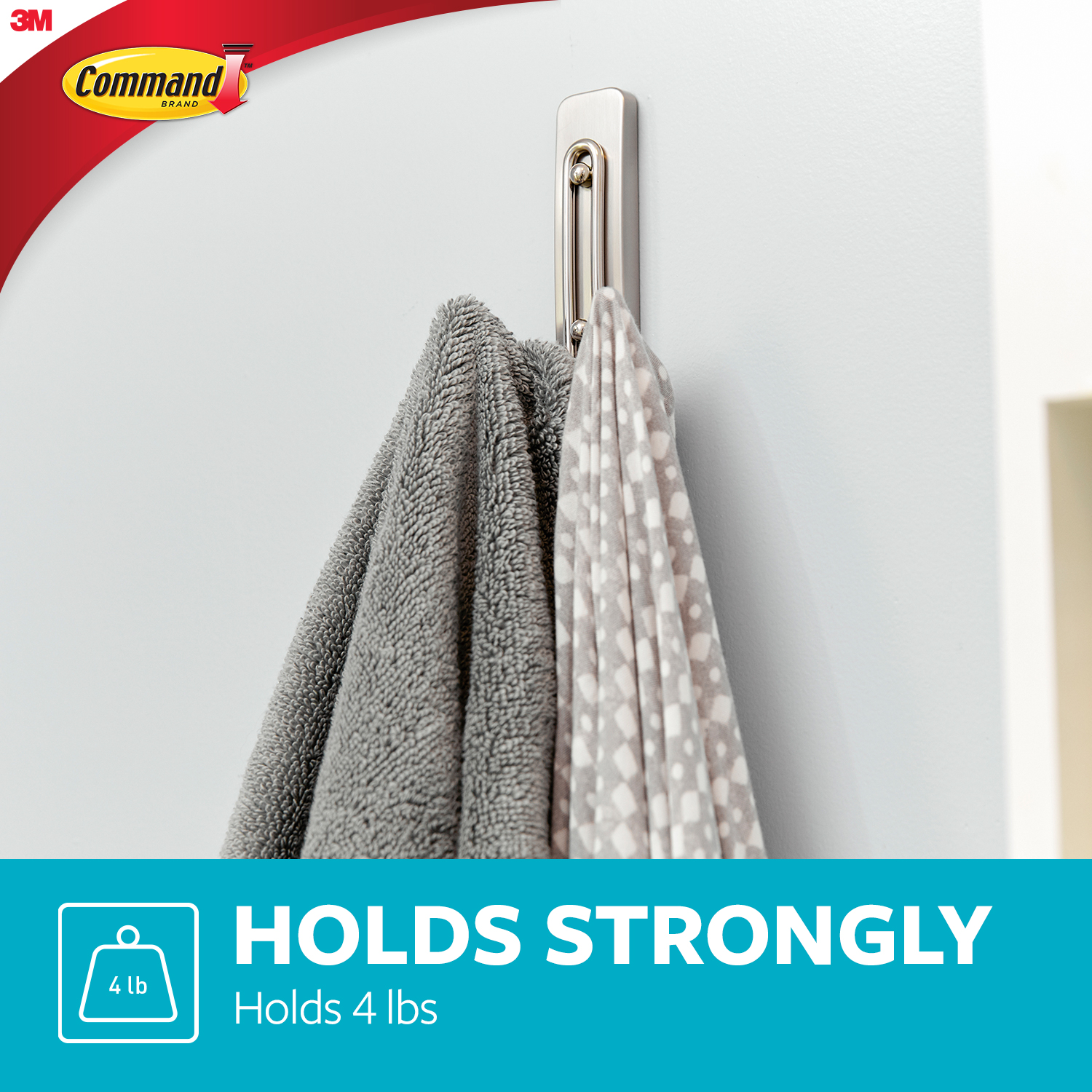 Command hook for towels sale