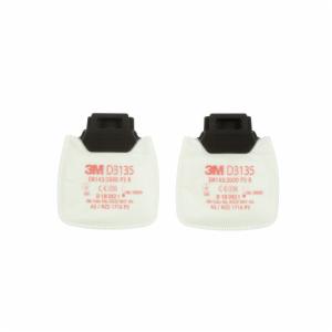 Lot De 4 Filtres à Particules 3M Secure Click D7935 P3 R - Compatible Masques 3M Série 6000 | Protection Respiratoire