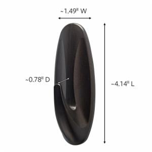 Command Outdoor Metallic Bronze Hook 17083BZ-AWES image Command Outdoor Metallic Bronze Hook 17083BZ-AWESimage