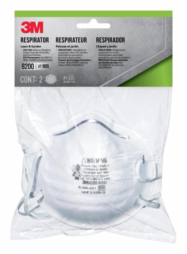 ™ Lawn and Garden Respirator 8200G2-DC