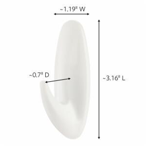 Command Designer Hook with Water-Resistant Strips 17081B-ESF image Command Designer Hook with Water-Resistant Strips 17081B-ESFimage