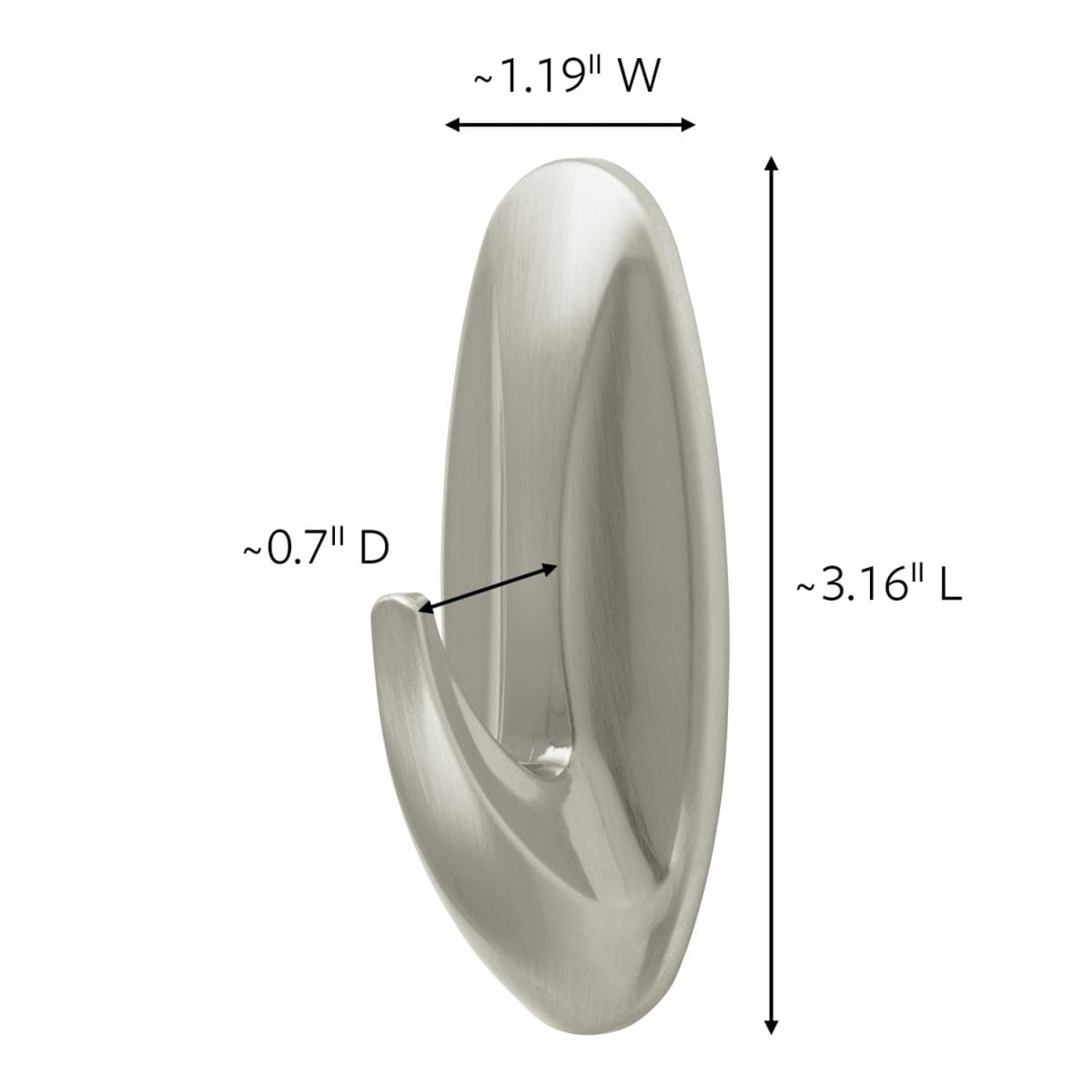 Command Designer Medium Hook 17081BN-3ES
