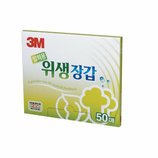 3M™ 일회용 위생장갑 200, 24 cm x 28 cm