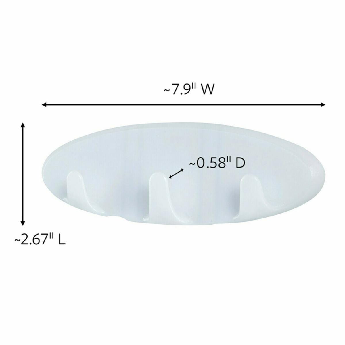Command Multi-Hook with Water-Resistant Strips BATH21-ES