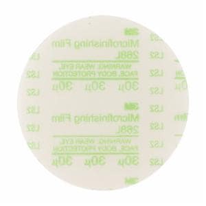 3M™ Hookit Microfinishing Film Disc 268L, 30 Mic 3MIL, Type D, 3 in, Die 300DS, Clean Sandingimage