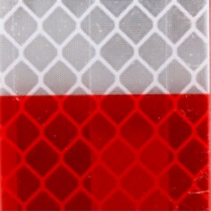 3M Diamond Grade Truck Conspicuity Markings, 983-326NL, no logo, no DOT, red/white