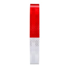 3M Diamond Grade Truck Conspicuity Markings, 983-326NL, no logo, no DOT, red/white, 1 in x 50 yd