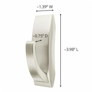 Command Modern Reflections Large Hook with Water-Resistant Strips MR03-SN-BES image Command Modern Reflections Large Hook with Water-Resistant Strips MR03-SN-BESimage