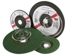 Green Corps(TM) Flexible Grinding Discs with Backup Pads