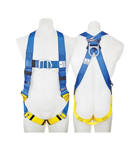 3M™ PROTECTA® FIRST Industrial Harness 1390061A, Blue and Yellow ...