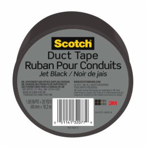 Scotch Duct Tape 920-BLK-C, 1.88 in x 20 yd (48 mm x 18,2 m), Blackimage