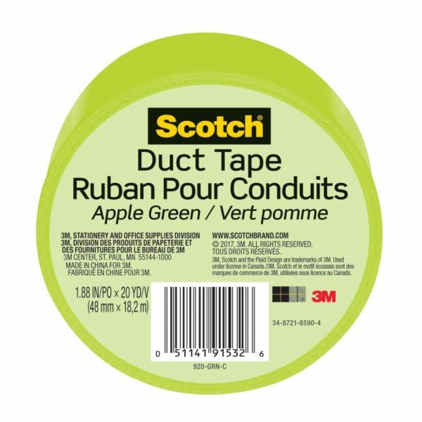 Scotch Duct Tape 920-GRN-C
