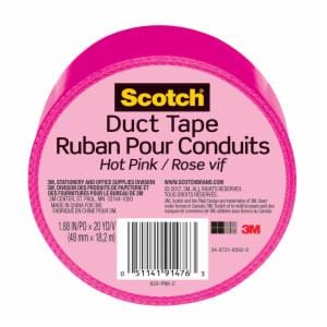 Scotch Duct Tape 920-PNK-C, 1.88 in x 20 yd (48 mm x 18,2 m), Pinkimage
