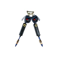 3M™ DBI-SALA® Nano-Lok™ Personal Self Retracting Lifeline, Twin-leg, Web 3101282