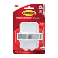 Command™ Small Clear Wire Hooks with Clear Strips 17067CLR