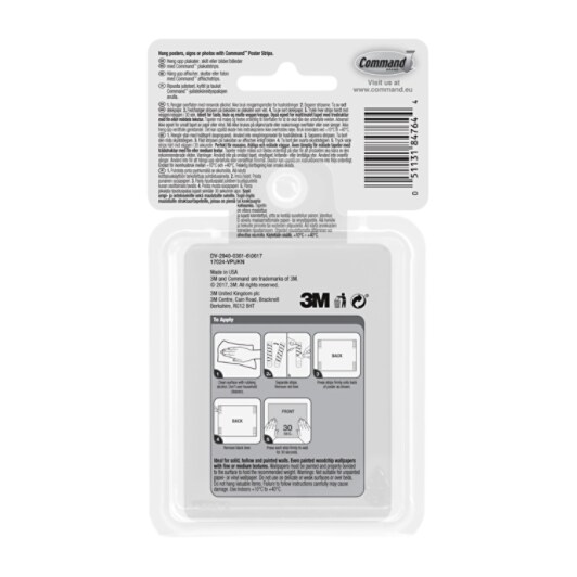 Command™ Affischstrips, storpack 17024-VP