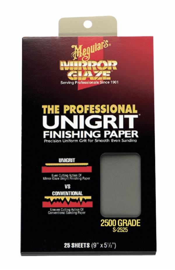 Meguiar's Mirror Glaze Unigrit Finishing Paper