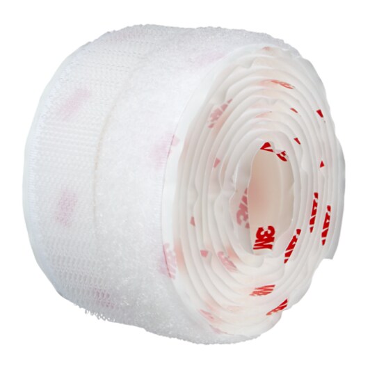 Scotch(TM) Indoor Fasteners, White, 1 Set of Strips