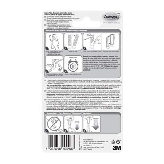 Command™ Staffa per tele grande 17044