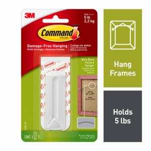 Command Wire Back Picture Hanger 17041-ES image Command Wire Back Picture Hanger 17041-ESimage
