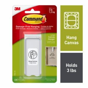 Command Large Canvas Hanger 17044-ES image Command Large Canvas Hanger 17044-ESimage
