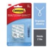 Command™ Clear Medium Crystal Hooks