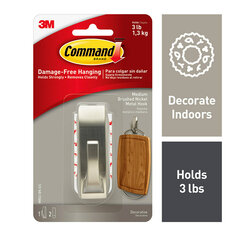 3M Command Adhesive Oiled Bronze Hooks