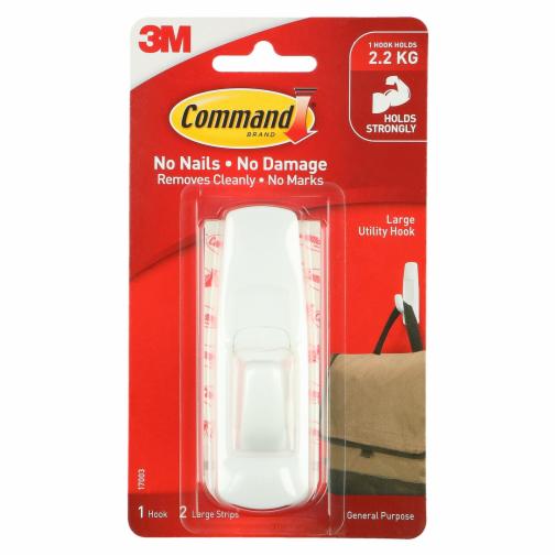 Command™ Large Utility Hooks (1HK&2ST)