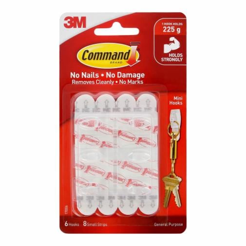 Command™ Mini Hooks (6HK&8ST)
