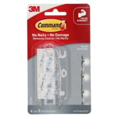 Command™ Clear Cord Clip (4CL&5ST)