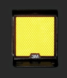 3M™ Median Marker, 2 Sided, Yellow, 1/Ctn