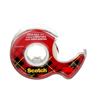 Scotch® Super-Hold Tape, 198-ESF, 3/4 in x 18 yd (19 mm x 16.5 m)