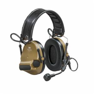 3M™ PELTOR ComTac VI NIB Hearing Defender Headset MT20H682FB-09N CYS, Coyote Brown, Headband & ARC, 915 MHz, 10 ea/Caseimage