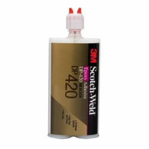 3M™ Scotch-Weld Epoxy Adhesive DP420NS, Black, 400 mL Duo-Pak, 6/Case image 3M™ Scotch-Weld Epoxy Adhesive DP420NS, Black, 400 mL Duo-Pak, 6/Caseimage