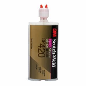 3M™ Scotch-Weld Epoxy Adhesive DP420NS, Black, 200 mL Duo-Pak, 12/Case image 3M™ Scotch-Weld Epoxy Adhesive DP420NS, Black, 200 mL Duo-Pak, 12/Caseimage