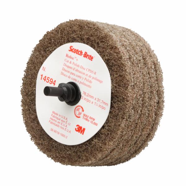 Scotch-Brite Roloc+ Cut and Polish Disc D5